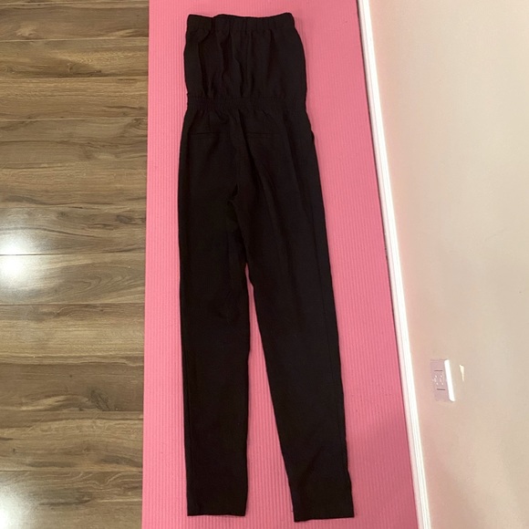 Extra Small Black Dynamite strapless romper - Picture 4 of 6